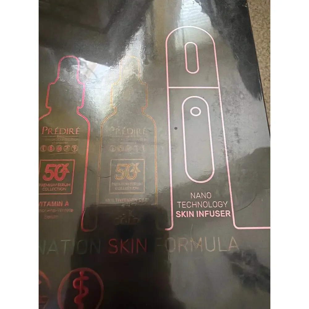 Predire Paris Intensive Rejuvenation Skincare Set NEW Wrinkle Firming Diffusion
